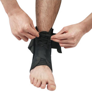 टखने के स्पाइस से सुरक्षा और रिकवरी के लिए स्थिर पट्टियों के साथ संपीड़न टखने के ब्रेस को फीता - Product Image 3