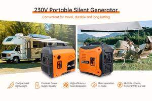 세로센 중국 110V 220V 380V 2KW 3KW 4KW 휘발유 발전기 (구리선 사용) - Product Image 6