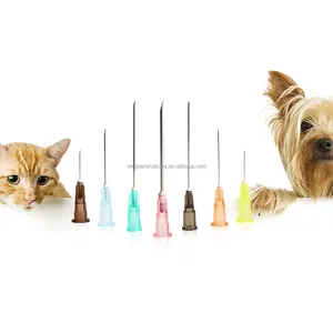 Aiguilles vétérinaires en acier inoxydable aiguille de seringue vétérinaire pour Animal