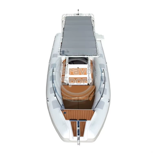 Yacht gonflable de luxe personnalisé 2026 de 8,6 m (28 pieds) en fibre de verre à coque en V profond avec T-TOP et barre de protection en aluminium pour les <span class=keywords><strong>loisirs</strong></span> marins en famille - Product Image 5