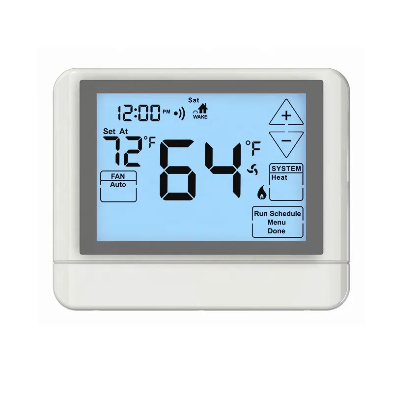 Weekly Programmable Digital Temperature Controller 24V WIFI Thermostat Floor Heating Systems Cold Room Digital Thermostat CN;GUA