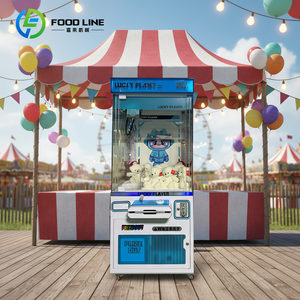 Máquina de garras humana con arnés, máquina de garras redonda, máquina de grúa de garras, kit de máquina de garras operada con billetes, tamaño completo - Product Image 1