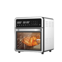 Friteuse à air moderne en acier inoxydable R.5152, 12 L, 1800 W, contrôle tactile, surface antiadhésive, chaleur express 360°