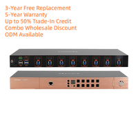 Commutateur KVM HDMI 8 ports ODM Montage en rack 4K 60HZ Prise en charge de la numérisation automatique EDID USB 3.0 Touche de raccourci Contrôle IP RS232 pour la gestion des serveurs