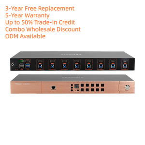 Commutateur KVM HDMI 8 ports ODM Montage en rack 4K 60HZ Prise en charge de la numérisation automatique EDID USB 3.0 Touche de raccourci Contrôle IP RS232 pour la gestion des serveurs - Product Image 1