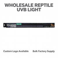 Barre lumineuse LED UVA UVB à haute stabilité pour reptiles, pour utilisation dans les élevages de reptiles commerciaux