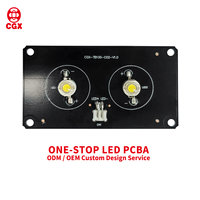 Diseño de PCBA LED Personalizado CGX, Placa de Luz LED Blanca SMD 3030, CC 3.3V 20x18mm, Módulo de Luz de Relleno de Corriente Constante, Accesorios para CCTV