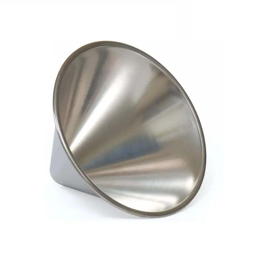 Cono di alluminio di filatura del metallo di fabbricazione dell'acciaio inossidabile di alluminio su misura
