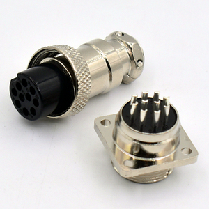 Thiết Bị Điện M12 Vuông Gắn Jack, Vòng Cắm, Hình Thoi Bảng Điều Khiển Ổ Cắm, Nam + Nữ GX12 Nối Không Thấm Nước - Product Image 5