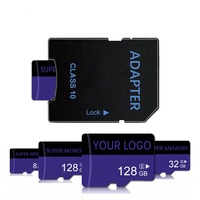 Carte Micro TF SD à Prix le Plus Bas 2 Go 4 Go 8 Go 32 Go 64 Go Haute Vitesse 128 Go Carte Micro pour Appareil Photo Stockage Mobile Carte SD