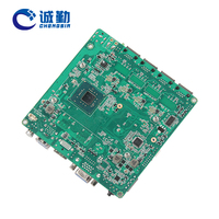 Motherboard industri Intel 8th Gen J4125 N4100 Nano Itx Motherboard 4*2.5G Lan 1 * DDR4 RS232 1 * HD 1 * VGA X86 Firewall