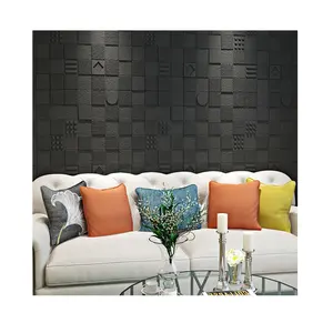 Papel tapiz decorativo de fácil limpieza, espuma de ladrillo 3d PE, pegatinas de pared, panel de pared 3d de fábrica