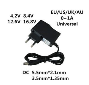 Chargeur d'alimentation adaptateur 4.2V 8.4V 12.6V 16.8V 1A 2A pour perceuse de <span class=keywords><strong>niveau</strong></span> <span class=keywords><strong>Laser</strong></span> <span class=keywords><strong>DEKO</strong></span> tournevis batterie au Lithium 18650 - Product Image 2