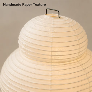 Lámpara de Mesa de Papel de Arroz Estilo Japonés, Estilo Wabi-Sabi, para Sala de Estar, Decoración Artística de Diseño de Alta Gama, Lámpara de Noche - Product Image 4
