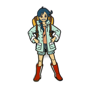 Personalizzabile in metallo artigianato morbido/smalto duro spilla emblemi magnetici spilla per abbigliamento Logo spille per cappelli distintivi Anime - Product Image 4