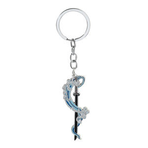 Porte-clés <span class=keywords><strong>Demon</strong></span> Slayer Sun Blade, accessoires de cosplay, pendentif personnalisé - Product Image 6