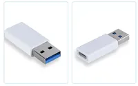 Adaptateur de charge et de données USB 3.1 Type C femelle vers USB 3.0 personnalisable OEM pour ordinateur portable