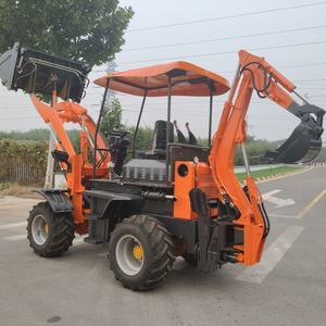 Piccolo caricatore-escavatore con terne e caricatore frontale terne 4x4 spedizione gratuita - Product Image 4