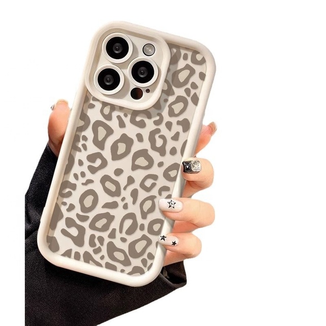 Leopard Case for iPhone 11 12 13 14 15 16 Pro Max X XR XS Max 7 8 Plus SE 2020 2022 Soft Shell Shockproof Phone Bumper