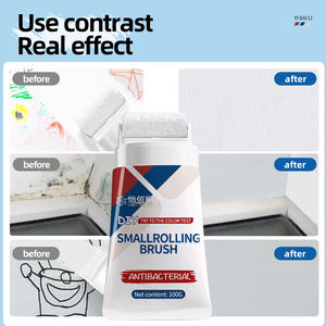 Prix bas gros réparation peinture blanc petit rouleau brosse graffiti couverture <span class=keywords><strong>mur</strong></span> moule rénové maison blanc <span class=keywords><strong>mur</strong></span> peinture - Product Image 2