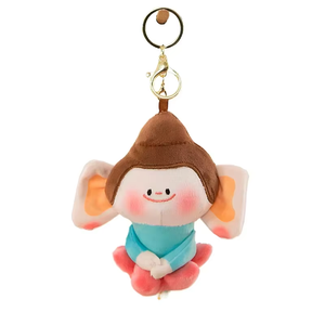 Llaveros de Peluche con Diseño de Loto, Material de Tela de Algodón Suave, Relleno de Algodón PP, Altura de 0-10 cm, Divertidos Llaveros de Juguete para Uso Unisex en Fiestas - Product Image 6