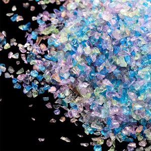 Aurora Fantasy Fragments Colorés pour Nail Art, Cristal Transparent, Verre Teinté, Sable, Matériaux DIY pour Quicksand, Remplissages, Gravier AC1680 - Product Image 1