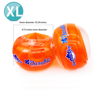 369 JW-1314 Bouée ronde flottante et gilet de sauvetage en PVC écologique pour enfants, orange, 1 pièce - Product Image 5