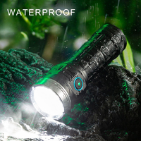 Taikoo 8 * Led Étanche Camping En Plein Air Haute Lumen Rechargeable En Aluminium Mini Led Lampe De Poche Magnétique Torche