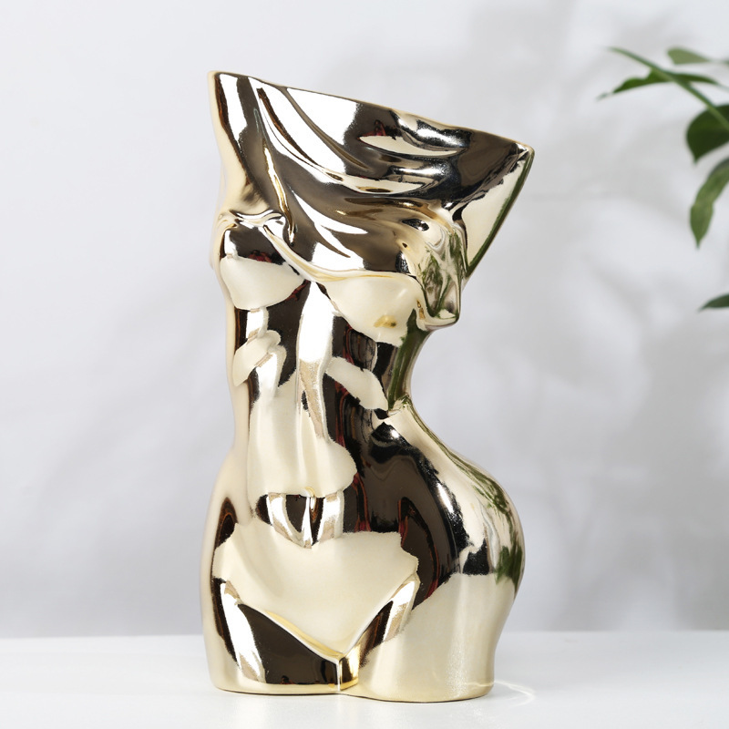 Keramik-Blumenvase in Form einer Büste, Sexy Frauenkörper-Design, Blumentopf für Geburtstagsgeschenke, Heim- und Bürodekoration| Alibaba.com