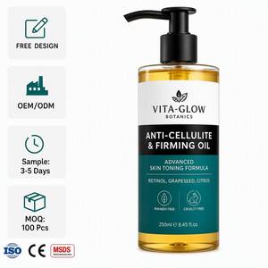 Huile de massage corporelle nourrissante au <span class=keywords><strong>pamplemousse</strong></span> et aux pépins de raisin, mélange anti-cellulite, raffermissant et hydratant pour des soins relaxants de la peau - Product Image 6