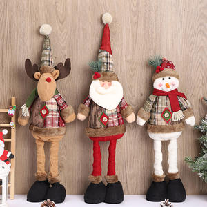 Handmade Polyester Christmas Snowman Decoration <b>Gifts</b> for Home <b>Festival</b> Party - Product Image 1