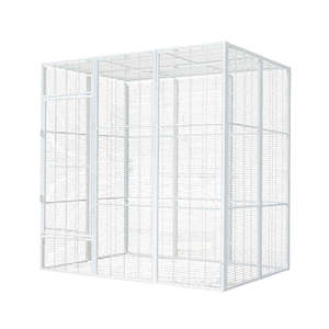 Jaula para Gatos y Pajarera para Loros de Tubo Rectangular de Hierro Pintado Duradero al por Mayor - <span class=keywords><strong>Casa</strong></span> para Pájaros Personalizada para Uso Interior/Exterior 5kg - Product Image 3