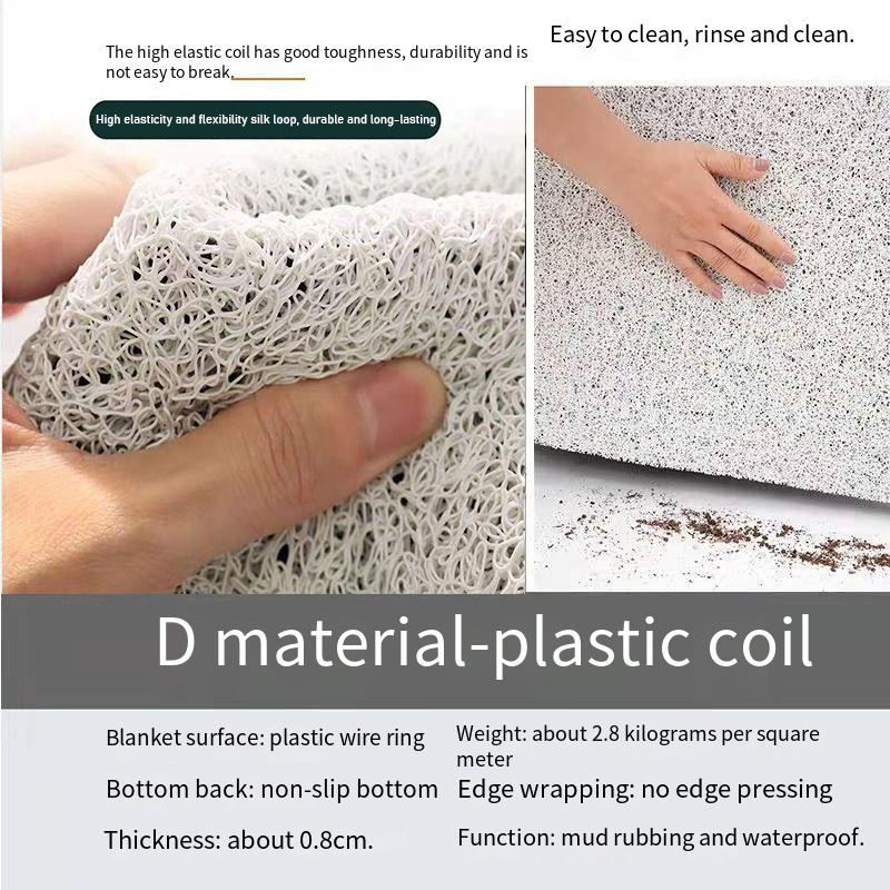 D Matériel Boucle de soie en plastique