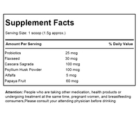 Complément Herbal Probiotique de Haute Qualité pour la Perte de Poids, Détoxifiant, Nettoyant, Poudre à Boire aux Enzymes Digestives pour le Corps