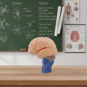 Modèle anatomique détachable en 15 parties du cerveau humain et des vertèbres cervicales - Modèle anatomique avec cérébellum pour l'enseignement de <span class=keywords><strong>la</strong></span> <span class=keywords><strong>neurosciences</strong></span> - Product Image 3