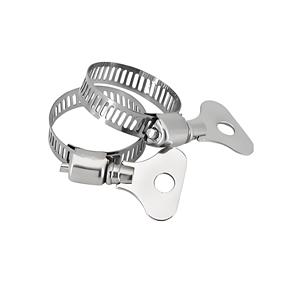 Collier de serrage en acier inoxydable 304, style américain, clé à molette, personnalisé OEM, pour raccord de tuyau d'arrivée de machine à laver, fixation fiable - Product Image 3