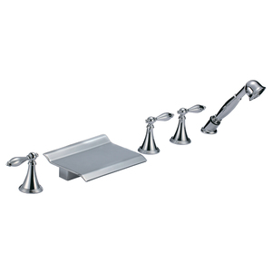 Haijun Fabbrica Cinese Cromo Lucido Deck Mounted Rubinetto della <span class=keywords><strong>Vasca</strong></span> <span class=keywords><strong>Da</strong></span> <span class=keywords><strong>Bagno</strong></span> - Product Image 3