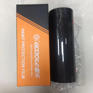 Film teinté pour phares de voiture en TPU noir foncé de haute qualité, auto-cicatrisant, auto-adhésif, marque Goodle, garantie 3 ans, prix usine - Product Image 2
