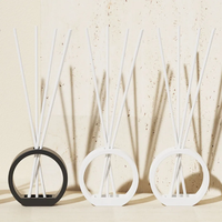 Diffuseur d'arômes sans liquide C&H Custom Shape Home Scent, support en céramique et béton