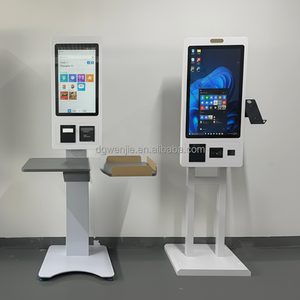 Sistema Electrónico de Pedidos para Autoservicio WENJIE, Diseño Popular, Pantalla Táctil de 15.6, 21.5, 24 y 27 Pulgadas, Kiosco de Pago de Autoservicio - Product Image 5