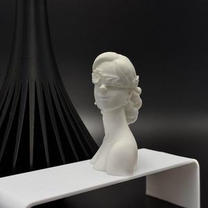 Estatua de Busto de Mujer Impresa en 3D de Alta Calidad, Personalizada OEM, Marca WANCAI, Regalos de Arte para Interiores y Exteriores, Modelo Preconstruido para Aficionados, Edades 8+ - Product Image 5