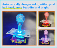 Manette de jeu Maker Fish, 7 couleurs LED, boule de cristal, partie d'arcade de pêche, accessoires de jeu Ocean King Fish Hunter