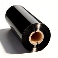 Cinta de Transferencia Térmica TTR de Cera Premium Multicolor de 110 mm x 300 m Compatible con Impresoras de Etiquetas de Códigos de Barras