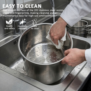 Calentador de Sopa Eléctrico Comercial, Recipiente de Acero Inoxidable para Calentar Alimentos, Ollas para Sopa y Caldo de 10L, para Hoteles y Restaurantes - Product Image 5