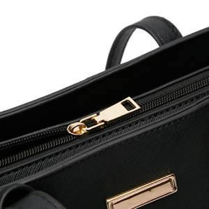 Sac fourre-tout tendance pour femme, couleur unie, grande capacité, avec poignées, pour le bureau, les affaires, le travail, l'école, l'université - Product Image 4