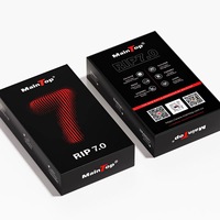 Software Original Maintop RIP 7.0 para Impresora UV DTF, con Función de Anidamiento Automático, Corte de Contornos de Formas Irregulares y Código QR