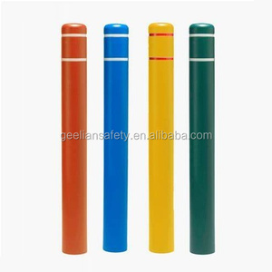 Cubiertas de Plástico para Bolardos, Delimitador de Tráfico Flexible Anticolisión, Cubierta de Poste de Advertencia para Bolardos - Product Image 4