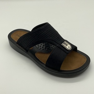 Thiết Kế Mới Mùa Hè Bãi Biển Giày Dép PU Trọng Lượng Nhẹ Out-Sole Dép Cho Nam Giới - Product Image 1