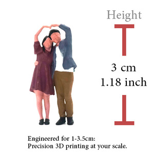 IOTA Atacado OEM/ODM 1/64 S Escala Miniatura 3D Impresso Brinquedos Resina <span class=keywords><strong>Mini</strong></span> Figura <span class=keywords><strong>Sand</strong></span> Tabela Cena Modelo Toy para... - Product Image 2