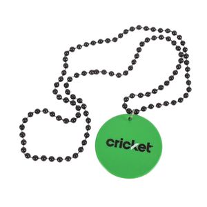 Custom Logo Printed Plastic Medallion Mardi Gras Bead Necklace for Party Decorations